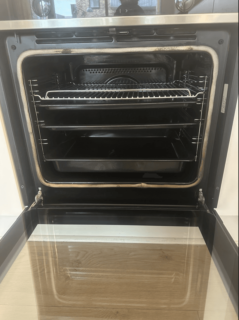 Færdigt rengøringsresultat