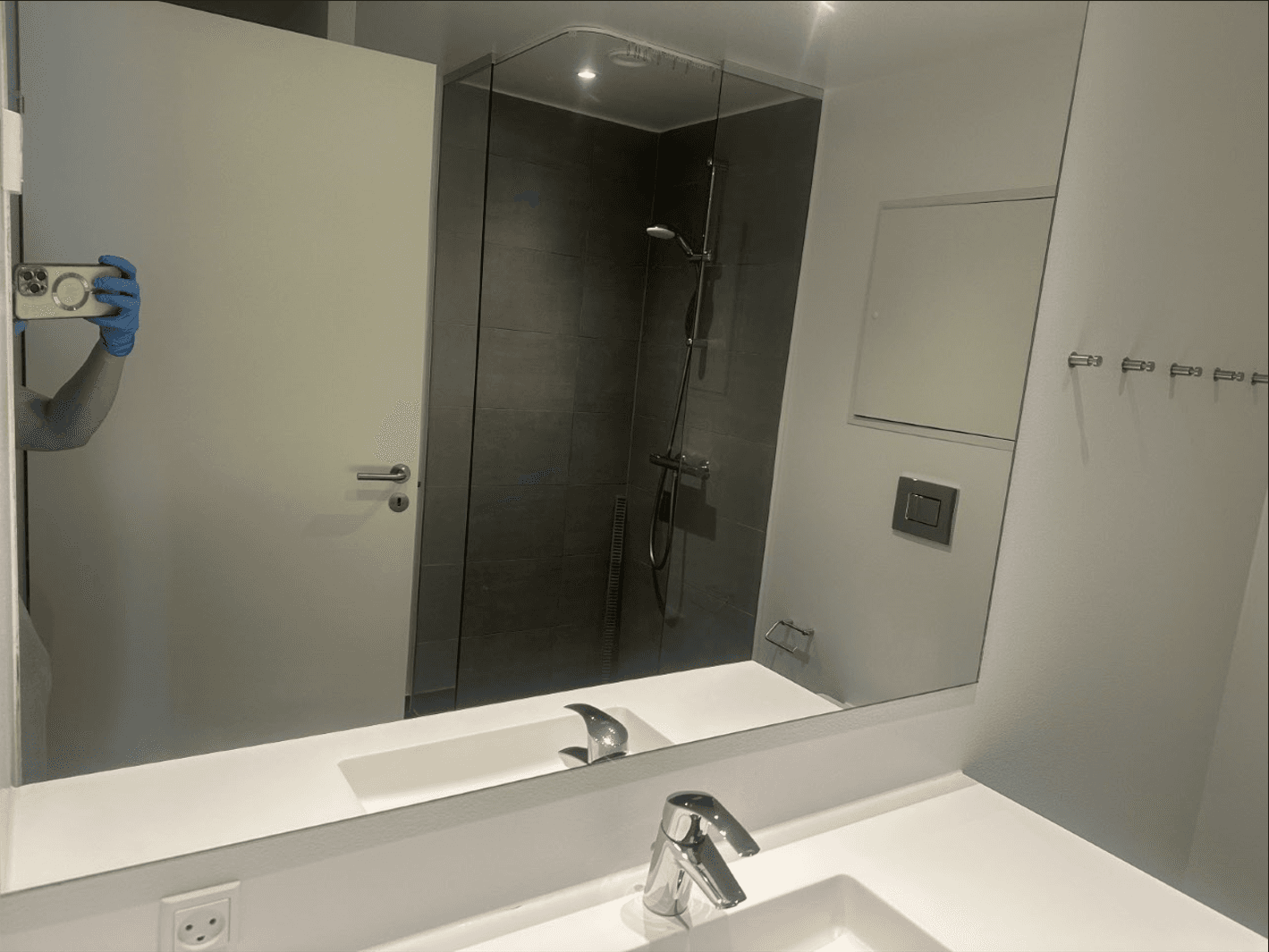 Færdigt rengøringsresultat