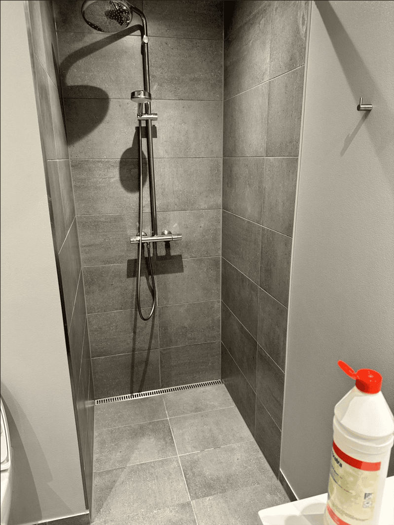 Færdigt rengøringsresultat