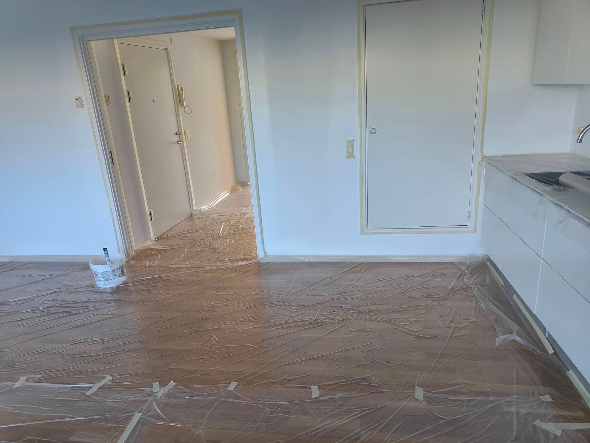 Finished cleaning result