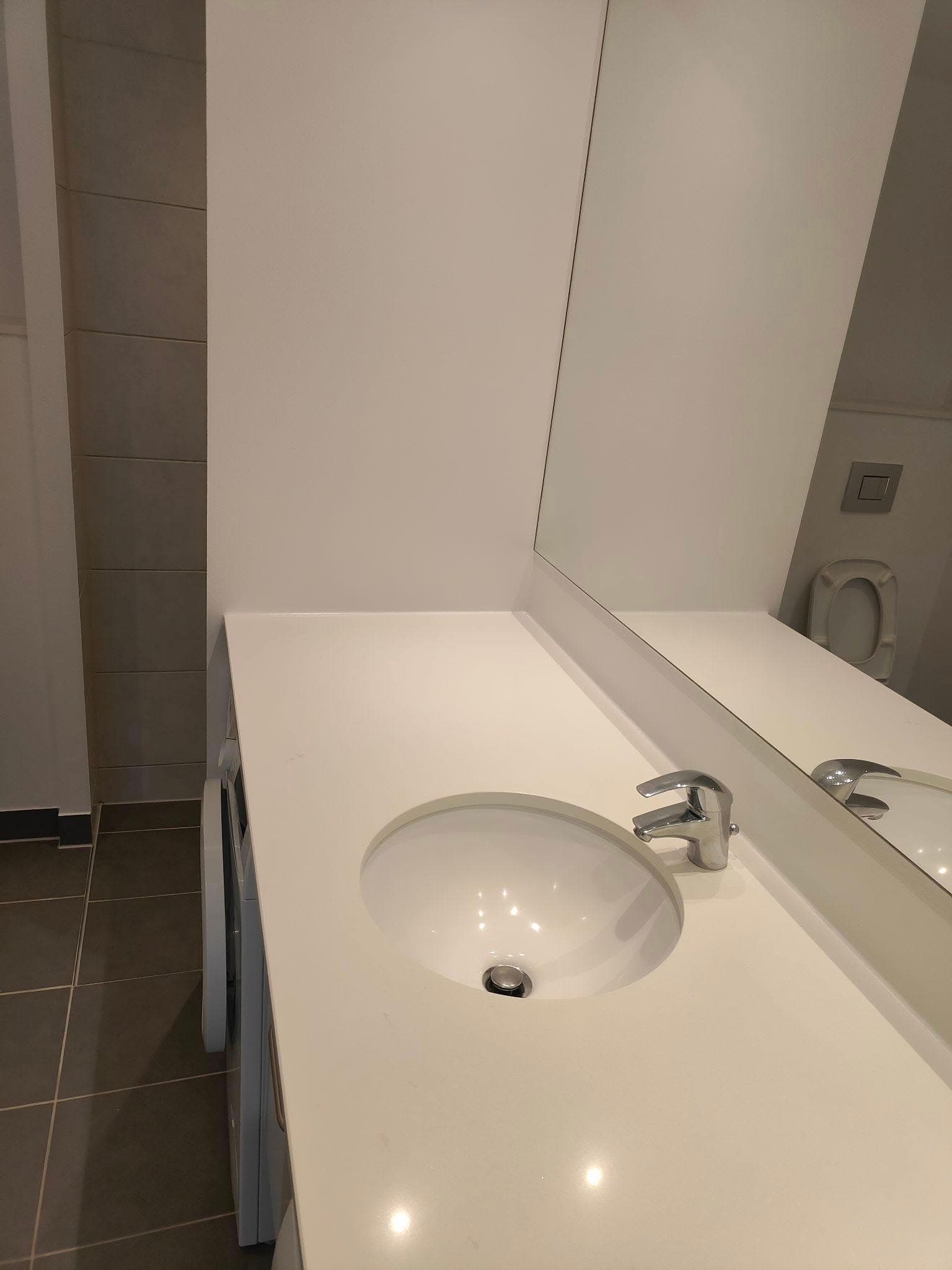 Finished cleaning result