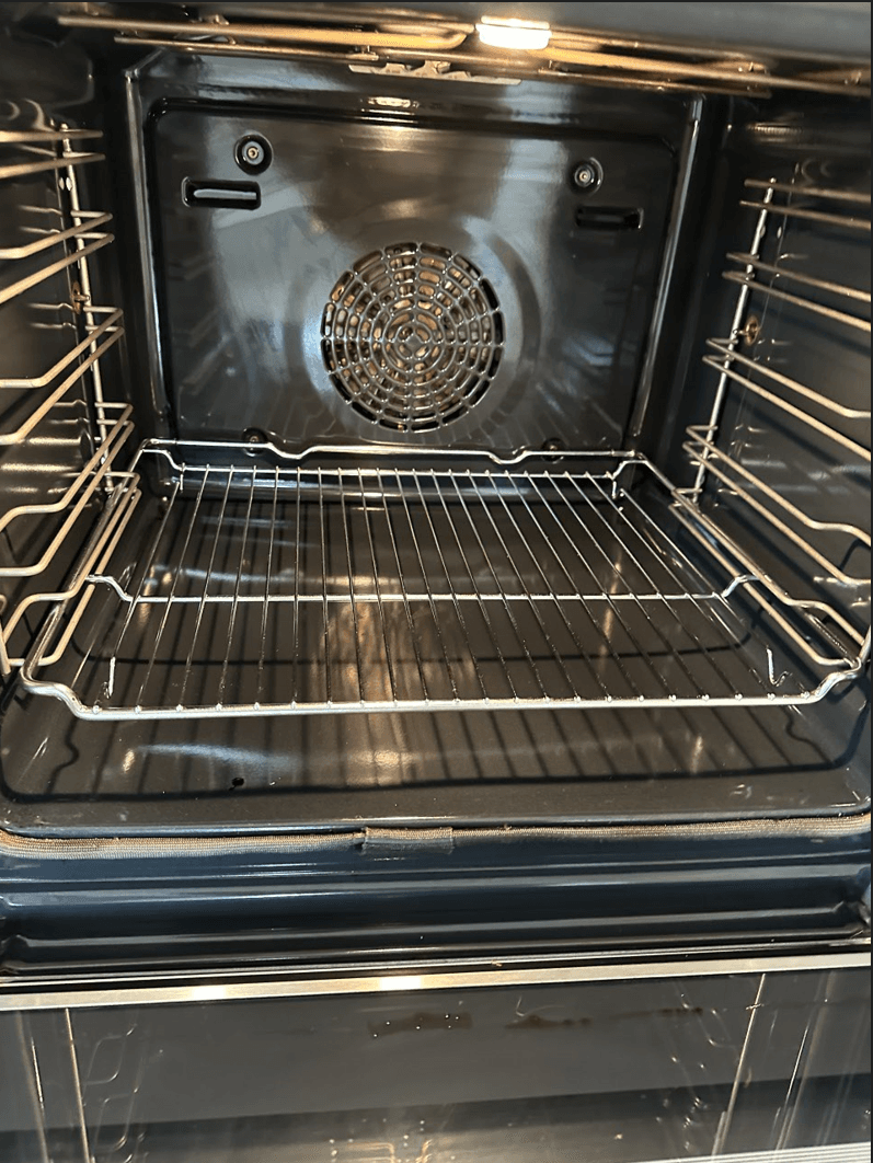 Færdigt rengøringsresultat