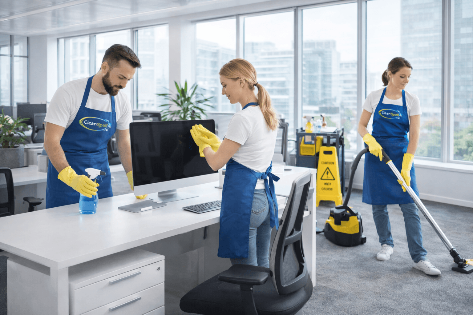 Kontor- og erhvervsrengøring